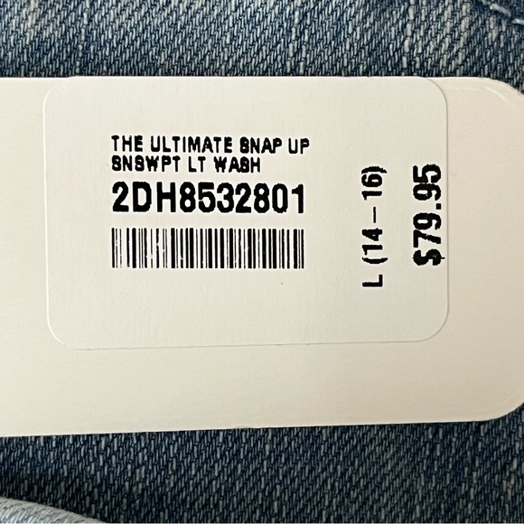 SOFT SURROUNDINGS NWT THE ULTIMATE SNAP UP LEGGINGS JEAN PANTS LIGHT WASH XSMALL - Picture 7 of 14